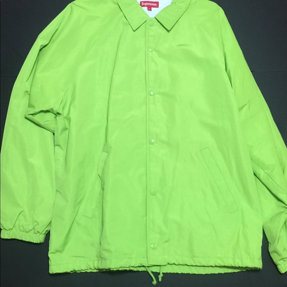 world famous supreme team coach jacket